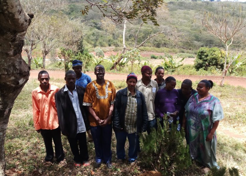 Photo 1 Feedback meeting at Haraa village Babati District Tanzania Near Bereku Forest Reserve